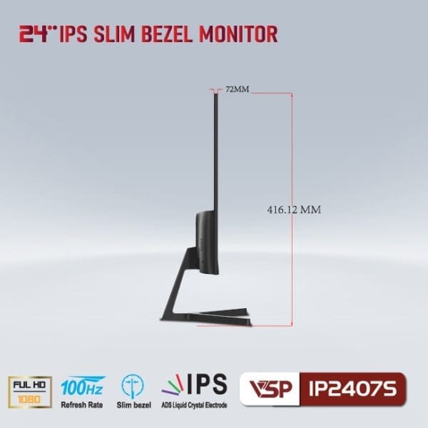 Màn hình IP2407S VSP IPS 24inch