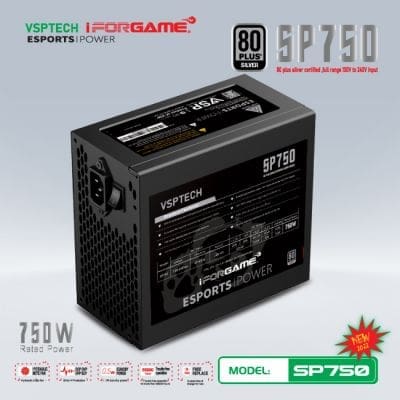 Nguồn 750W VSP iForgame SP750 80PLUS SILVER